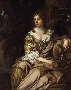 Sir Peter Lely Possibly portrait of Nell Gwyn oil